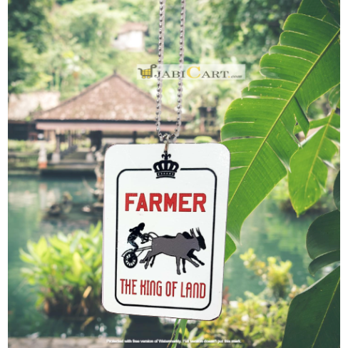 Farmers the Kings of Land Car Hanging