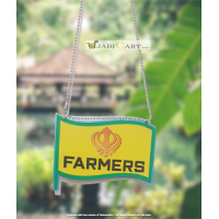 Farmers Flag Car Hanging