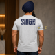 It's a SINGH THING T-Shirt (Grey)