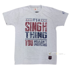 It's a SINGH THING T-Shirt (Grey)