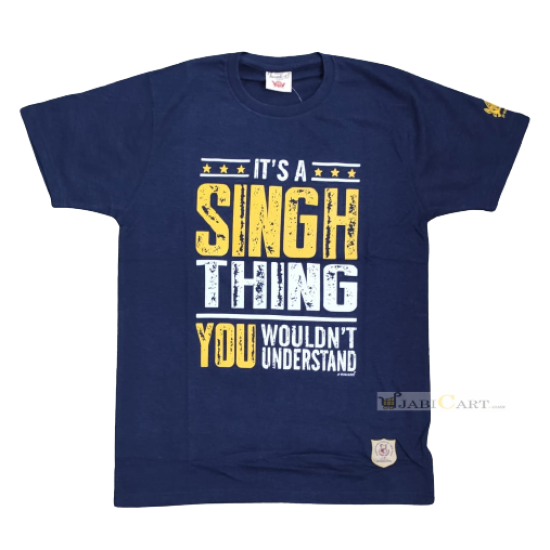 It's a SINGH THING T-Shirt (Navy)