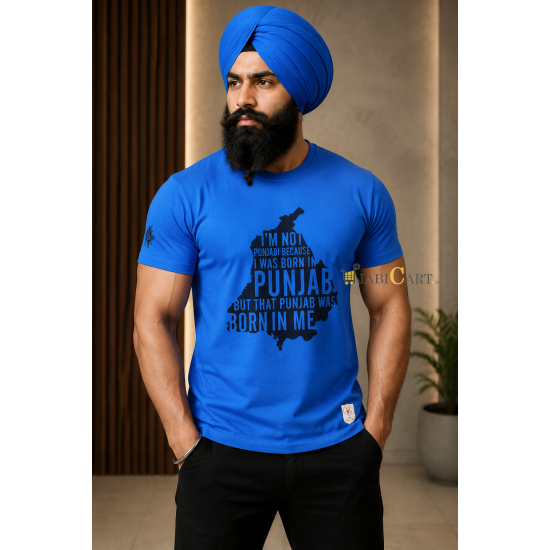 PUNJAB Was Born In Me (Royal Blue)