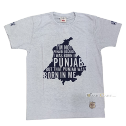 PUNJAB Was Born In Me (Light Grey)