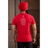Jatt Risky T-Shirt (Red)