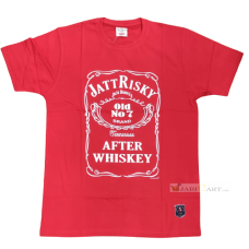 Jatt Risky T-Shirt (Red)