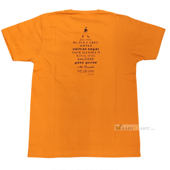 Jatt Risky T-Shirt (Orange)