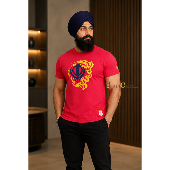 Sher Khanda T-Shirt (Red)