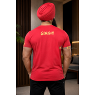 Sher Khanda T-Shirt (Red)