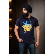 BHANGRA Or DIE T-Shirt (Navy)