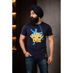 BHANGRA Or DIE T-Shirt (Navy)