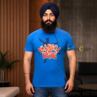 BHANGRA Or DIE T-Shirt (Royal Blue)