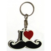 I Love Muchh Key Ring