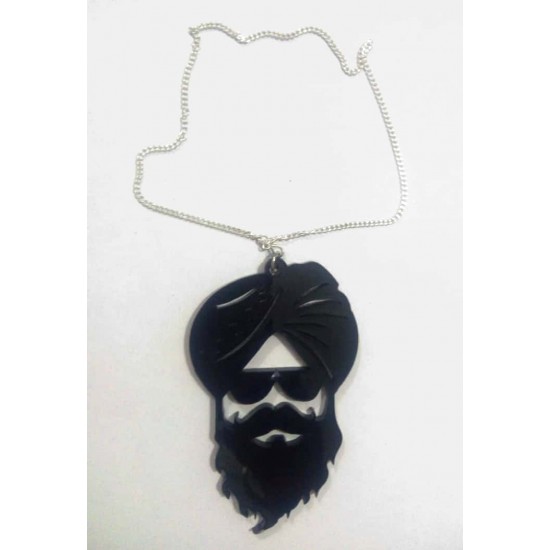 Sardaar Ji Car Hanging black