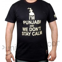 I am Punjabi T-Shirt (Black)