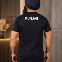 I am Punjabi T-Shirt (Black)