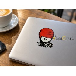 Khalsa Ji Plastic Sticker (Colored)