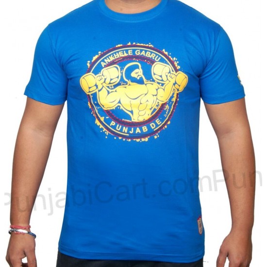 Ankhele Gabru T-Shirt (Royal Blue)