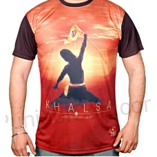 The Warrior-Khalsa T-Shirt (Black)