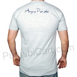 Angry Punjabi T-Shirt (Grey)