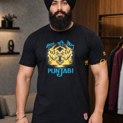 Shera Di Kaum Punjabi T-Shirt (Black)