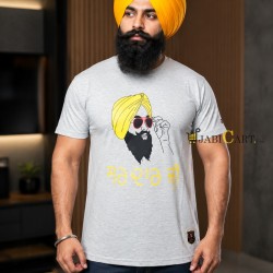 Sardaar Ji T-Shirt (Grey)