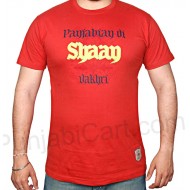 Punjabian di Shaan Vakhri T-Shirt (Red)