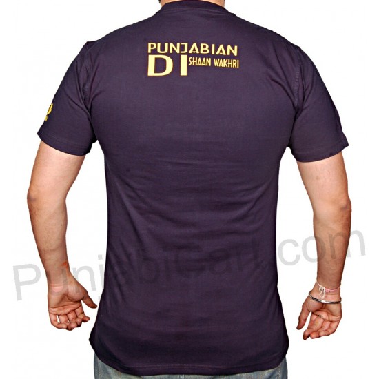 Punjabian di Shaan Vakhri T-Shirt (Navy)