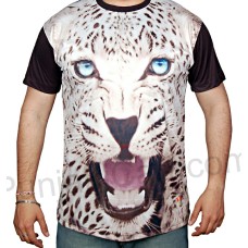 Lion Printed T-Shirt (Black)