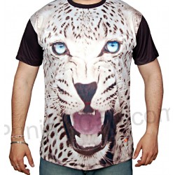 Lion Printed T-Shirt (Black)