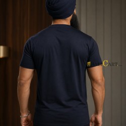 Lion Printed T-Shirt (Black)