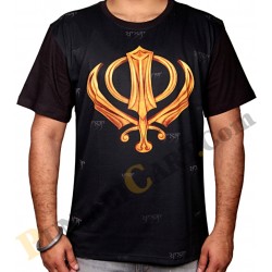 Khalsa Khanda T-Shirt (Black)