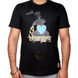 I Love Bhangra T-Shirt (Black)