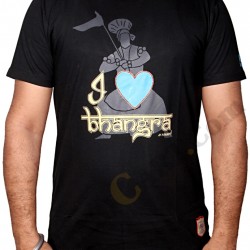 I Love Bhangra T-Shirt (Black)