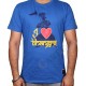 I Love Bhangra T-Shirt (Royal Blue)