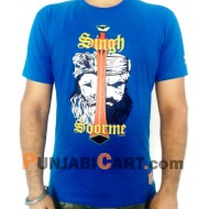 Singh Soorme T-Shirt (Royal Blue)
