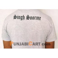 Singh Soorme T-Shirt (Light Grey)