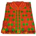 Phulkari Kurti - Semistitched (Dark Peach)