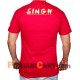 Singh Khanda T-Shirt (RED)