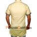 Men's Short Kurta (Yellow)