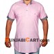 Men's Short Kurta (Light Pink)