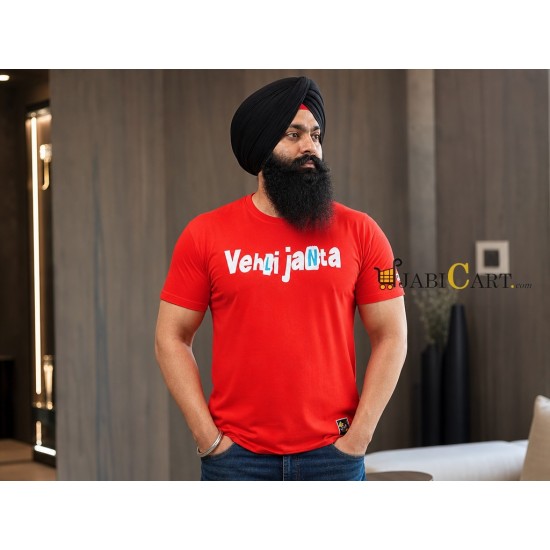 Vehli Janta T-Shirt (Red)