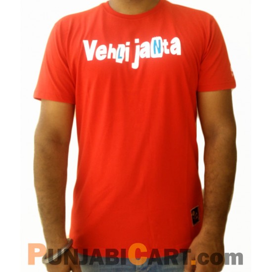 Vehli Janta T-Shirt (Red)