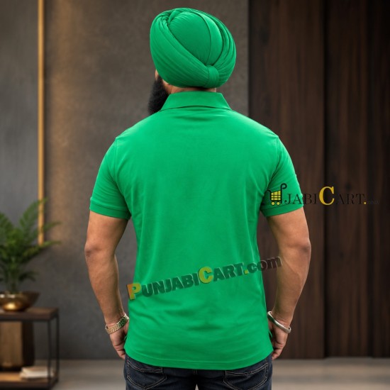 Deg Teg Fateh Polo T-Shirt (Green)