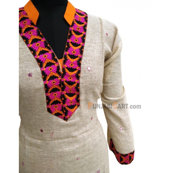 Kurti - Semistitched (Skin)