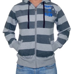 Immortal Icon SweatShirt (Grey Stripes)