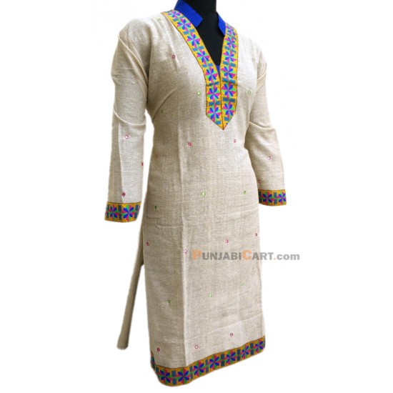 Kurti - Semistitched (Skin)