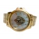 Khanda Wrist Watch (Golden)