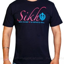 Sikh Khanda T-Shirt (Navy)