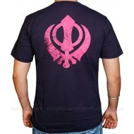 Sikh Khanda T-Shirt (Navy)