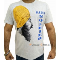 SAINT SOLDIER T-Shirt (Grey)